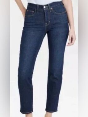 Universal Thread Dark Blue Straight Leg Jeans